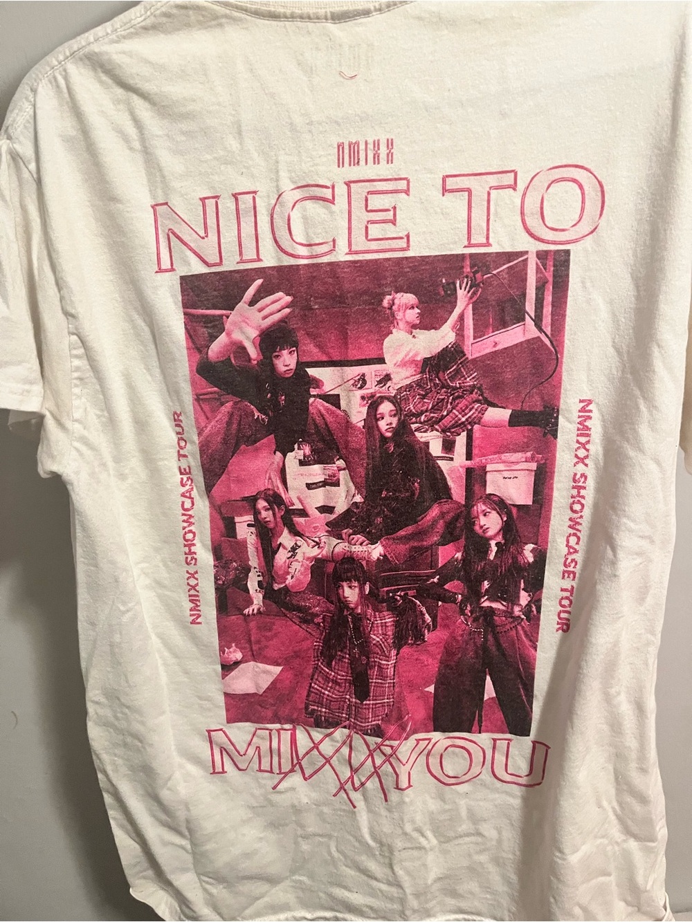 NMIXX concert merch t- shirt